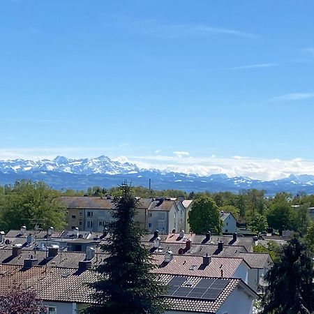 Penthouse-Appartement mit Alpenblick Friedrichshafen Exterior foto